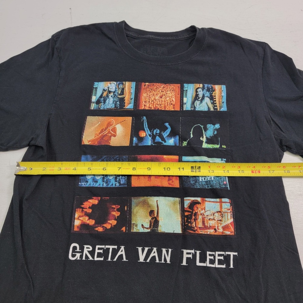 Greta Van Fleet "My Way Soon" Album Cover Rock Band Tour Mens Sz M‎ T-Shirt EUC - Picture 5 of 6